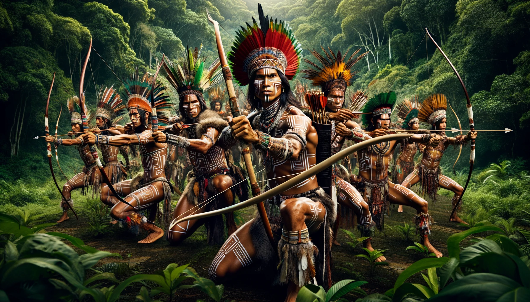 Cultura guerreira dos povos nativos brasileiros